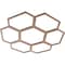 Ekena Millwork Florin Wood Fretwork Pierced Ceiling Medallion, Wood (Paint Grade), 20"OD x 7"ID x 3/8"T CMWP20X20X0375FOMF - alternate 5